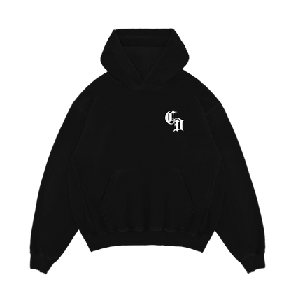CHINESE DEMON HOODIE - BLACK